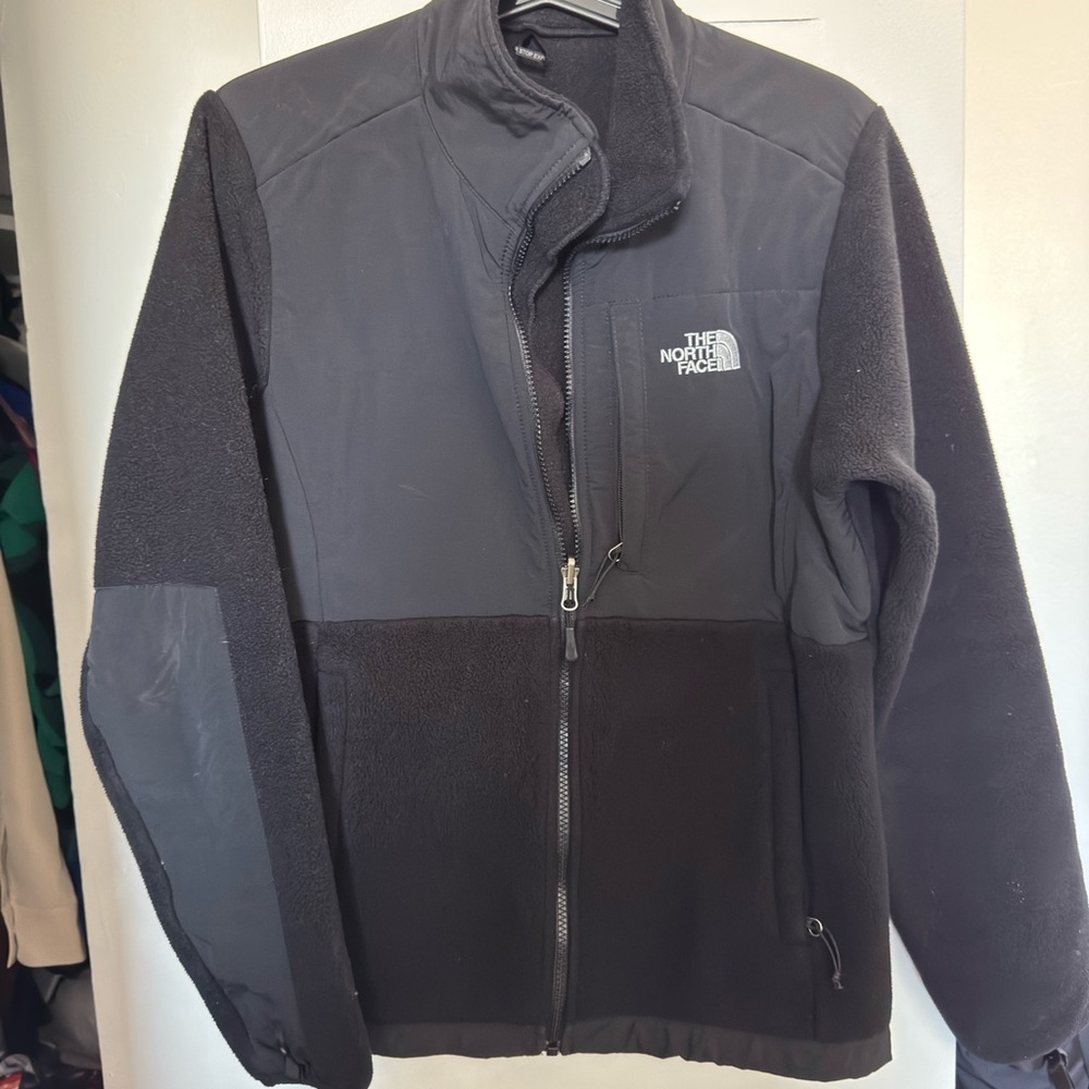 The North Face Gray Performance Jacket with Stand-Up Collar